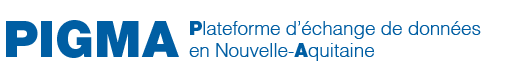 Logo PIGMA Plateforme d’échange de données en Nouvelle-Aquitaine